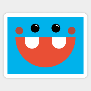 Happy smiley face Sticker